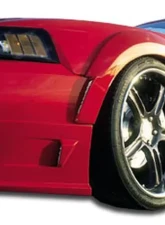 1999-2004 Ford Mustang Couture Urethane Demon Front Fender Flares - 2 Piece                                     - 104786 - Image 10