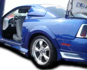 1999-2004 Ford Mustang Couture Urethane Demon Rear Fender Flares - 2 Piece