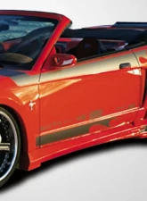 1999-2004 Ford Mustang Couture Urethane Demon Rear Fender Flares - 2 Piece                                     - 104787 - Image 2
