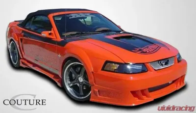 1999-2004 Ford Mustang Couture Urethane Demon Rear Fender Flares - 2 Piece - 104787