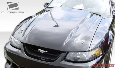 1999-2004 Ford Mustang Duraflex Cowl Hood - 1 Piece - 102075