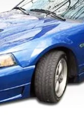 1999-2004 Ford Mustang Duraflex CVX Side Skirts Rocker Panels - 2 Piece                                     - 104839 - Image 6