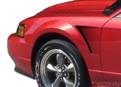 1999-2004 Ford Mustang Duraflex D-1 Fenders - 2 Piece - 104844