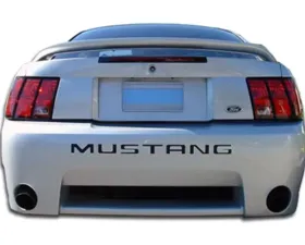 1999-2004 Ford Mustang Duraflex KR-S Rear Bumper Cover - 1 Piece