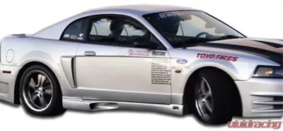 1999-2004 Ford Mustang Duraflex KR-S Side Skirts Rocker Panels - 2 Piece - 102478