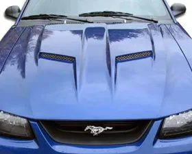 1999-2004 Ford Mustang Duraflex Mach 2 Hood - 1 Piece