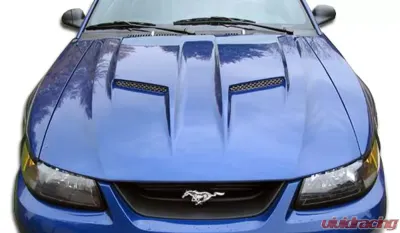 1999-2004 Ford Mustang Duraflex Mach 2 Hood - 1 Piece - 104772