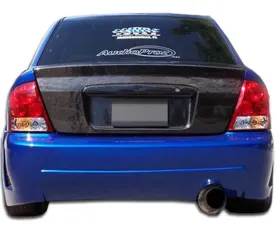 1999-2003 Mazda Protege 4DR Duraflex B-2 Rear Bumper Cover - 1 Piece