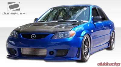 1999-2003 Mazda Protege Duraflex B-2 Side Skirts Rocker Panels - 2 Piece - 103272