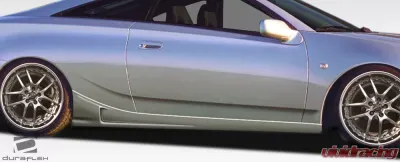 2000-2005 Toyota Celica Duraflex RM Design Side Skirts Rocker Panels - 2 Piece - 107023