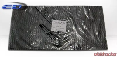 Diamond Cut Mesh Grille (black) - 2 Piece - 103225