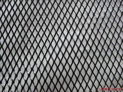 Diamond Cut Mesh Grille (black) - 2 Piece - 103225