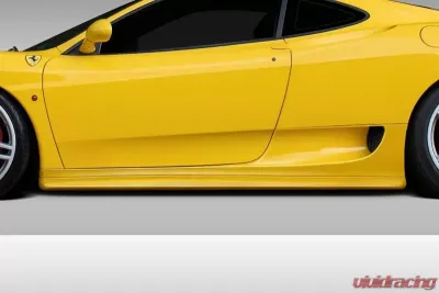 1999-2004 Ferrari 360 Modena Eros Version 1 Side Skirt Rocker Panels - 2 Piece - 112087