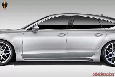 2012-2018 Audi A7 C7 Eros Version 1 Side Skirt Rocker Panels - 2 Piece - 112119