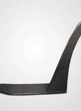 2018-2023 Ford Mustang Carbon Creations Z1 Front Lip Spoiler Air Dam - 2 Pieces ( Performance model )                                     - 116735 - Image 2