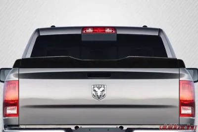 2009-2018 Dodge Ram Carbon Creations Texas Twister Rear Tailgate Wing Spoiler - 3 Pieces - 117218