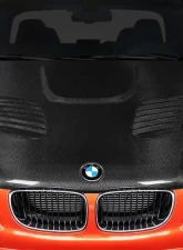 2008-2013 BMW 1 Series M Coupe E82 E88 Carbon Creations GTR Hood - 1 Piece                                     - 117607 - Image 5