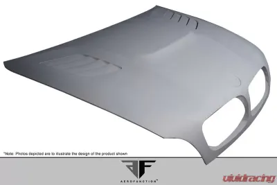 2008-2014 BMW X6M E71 E72 AF-1 Hood (GFK) - 1 Piece - 117880