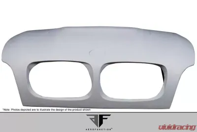2008-2014 BMW X6M E71 E72 AF-1 Hood (GFK) - 1 Piece - 117880