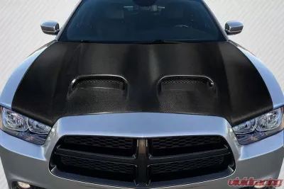 2011-2014 Dodge Charger Carbon Creations Redeye Look Hood - 1 Piece - 118045