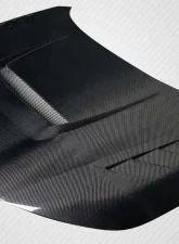 2022-2023 Honda Civic Carbon Creations Suzuka Hood - 1 Piece                                     - 118116 - Image 3