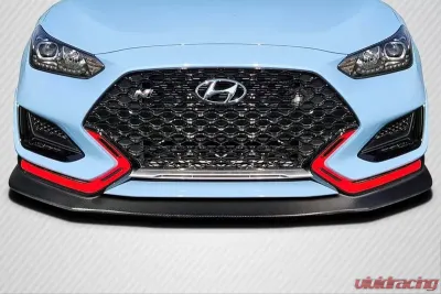 2019-2022 Hyundai Veloster N Carbon Creations Aerotune Front Lip Spoiler Air Dam - 1 Piece - 118134