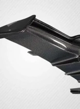 2015-2020 Mercedes C Class W205 Carbon Creations Weaver Sport Rear Diffuser - 3 Pieces                                     - 118172 - Image 3