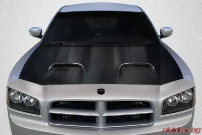 2006-2010 Dodge Charger Carbon Creations Redeye Look Hood - 1 Piece - 118198