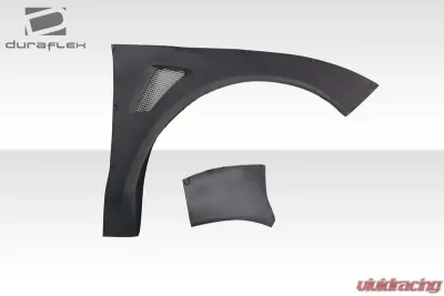 2014-2015 Mercedes CLA Class C117 CLA45 Duraflex Facta Front Fender Flares - 4 Pieces - 118375