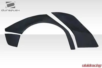 2014-2015 Mercedes CLA Class C117 CLA45 Duraflex Facta Rear Fender Flares - 6 Pieces - 118377