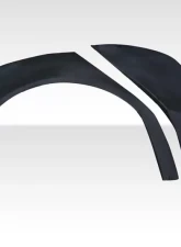 2014-2015 Mercedes CLA Class C117 CLA45 Duraflex Facta Rear Fender Flares - 6 Pieces                                     - 118377 - Image 2
