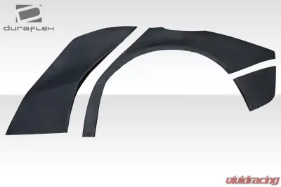 2014-2015 Mercedes CLA Class C117 CLA45 Duraflex Facta Rear Fender Flares - 6 Pieces - 118377