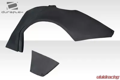 2014-2015 Mercedes CLA Class C117 CLA45 Duraflex Facta Rear Fender Flares - 6 Pieces - 118377