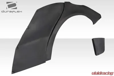 2014-2015 Mercedes CLA Class C117 CLA45 Duraflex Facta Rear Fender Flares - 6 Pieces - 118377