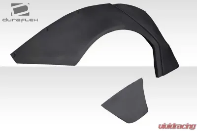 2014-2015 Mercedes CLA Class C117 CLA45 Duraflex Facta Rear Fender Flares - 6 Pieces - 118377