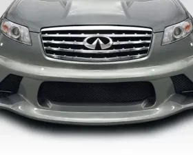 2003-2008 Infiniti FX35 FX45 S50 Duraflex Samba Front Bumper Cover - 1 Piece