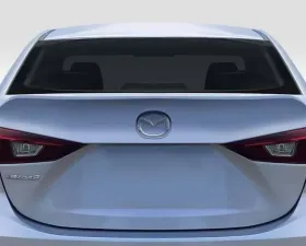 2014-2018 Mazda 3 Sedan Duraflex Axial Rear Wing Spoiler - 1 Piece