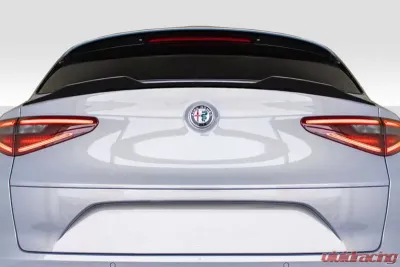2018-2023 Alfa Romeo Stelvio Duraflex Osmo Rear Mid Wing Spoiler - 1 Piece - 118433