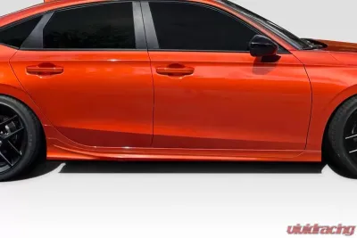 2022-2023 Honda Civic Duraflex Cava Side Skirt Rocker Panel Splitters - 2 Pieces - 118569