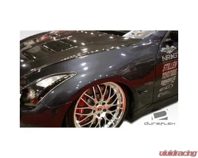 2008-2013 Infiniti G Coupe G37 Q60 Duraflex GT Concept Fenders - 2 Piece - 104678