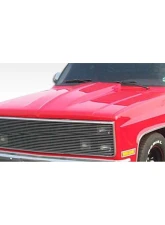 1981-1986 Chevrolet GMC C Series / K Series 1987-1991 R / V Pickup Duraflex Cowl Hood - 1 Piece                                     - 103020 - Image 5