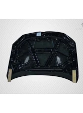 2011-2014 Volkswagen Jetta Carbon Creations RV-S Hood - 1 Piece                                     - 108914 - Image 2
