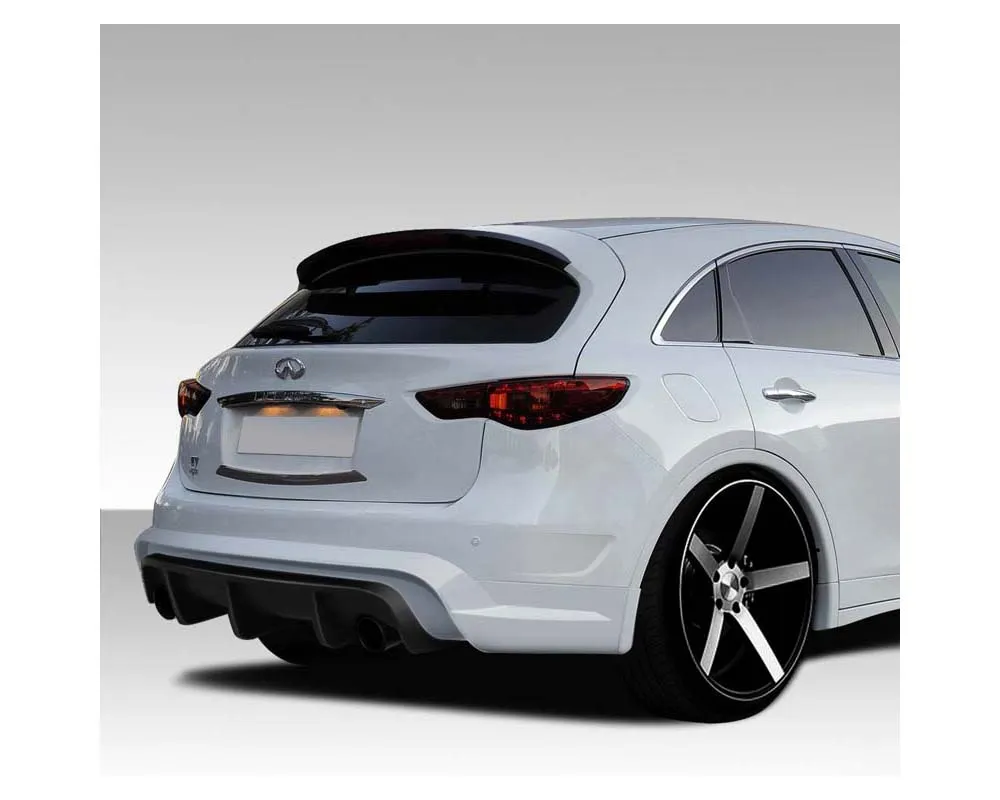 2009-2017 Infiniti FX35 FX50 QX70 Duraflex CT-R Rear Bumper Cover - 1 Piece - 108988