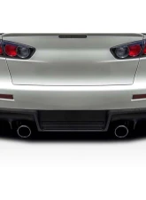2008-2017 Mitsubishi Lancer Duraflex Evo X V2 Rear Bumper Cover - 1 Piece                                     - 109321 - Image 4