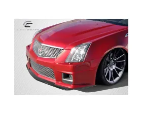 2009-2014 Cadillac CTS-V Carbon Creations G2 Front Splitter - 3 Piece