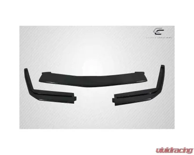 2009-2014 Cadillac CTS-V Carbon Creations G2 Front Splitter - 3 Piece - 112990