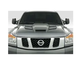 2004-2015 Nissan Titan / Armada Duraflex Viper Look Hood - 1 Piece