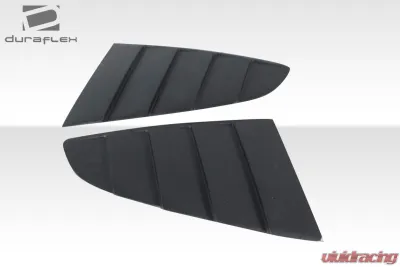 2015-2023 Ford Mustang Duraflex CVX Rear Window Scoops Louvers - 2 Piece (S) - 113499