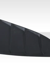2015-2023 Ford Mustang Duraflex CVX Rear Window Scoops Louvers - 2 Piece (S)                                     - 113499 - Image 5
