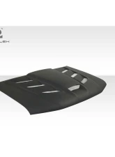 2005-2013 Nissan Frontier Duraflex Viper Look Hood - 1 Piece                                     - 113706 - Image 4